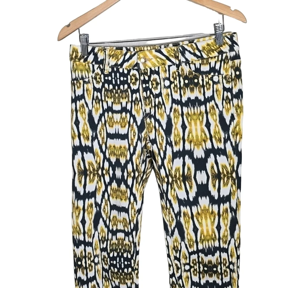 JUST CAVALLI-JACQUARD PRINT LEGGINGS - Picture 5 of 8
